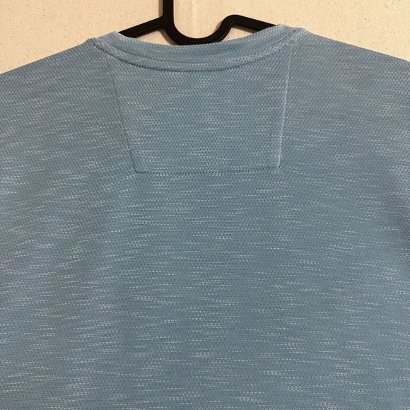 Tommy Bahama Men's Medium Ocean Liner Blue Crew-Neck Short Sleeve T-Shirt - Picture 8 of 9